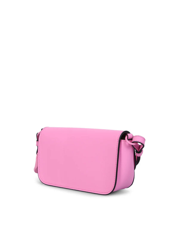 JW Anderson Anchor Logo Chain Shoulder Bag — Pink