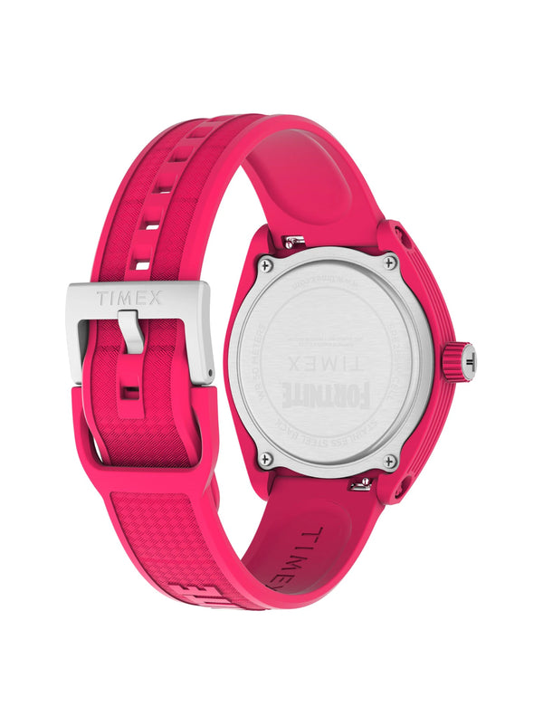 Timex Resin strap watch in pink