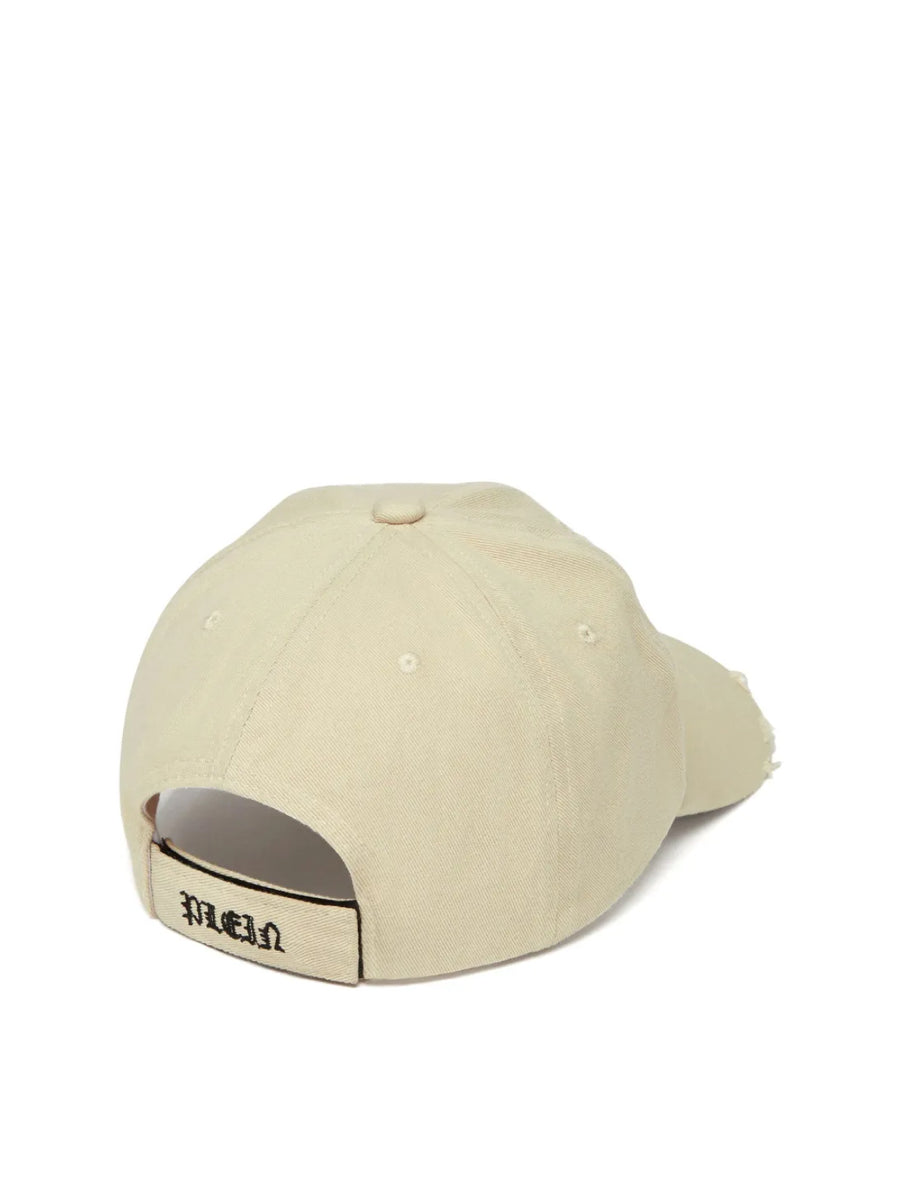 Philipp Plein PAEAUAC0624PTE003N06 Baseball Cap — Beige