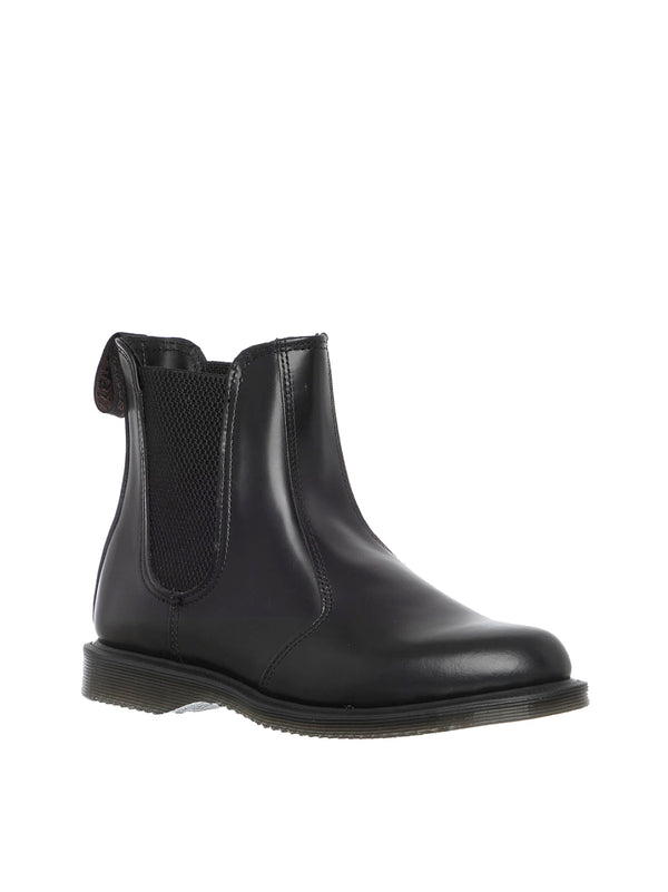 Dr. Martens Flora Chelsea Boots — Black