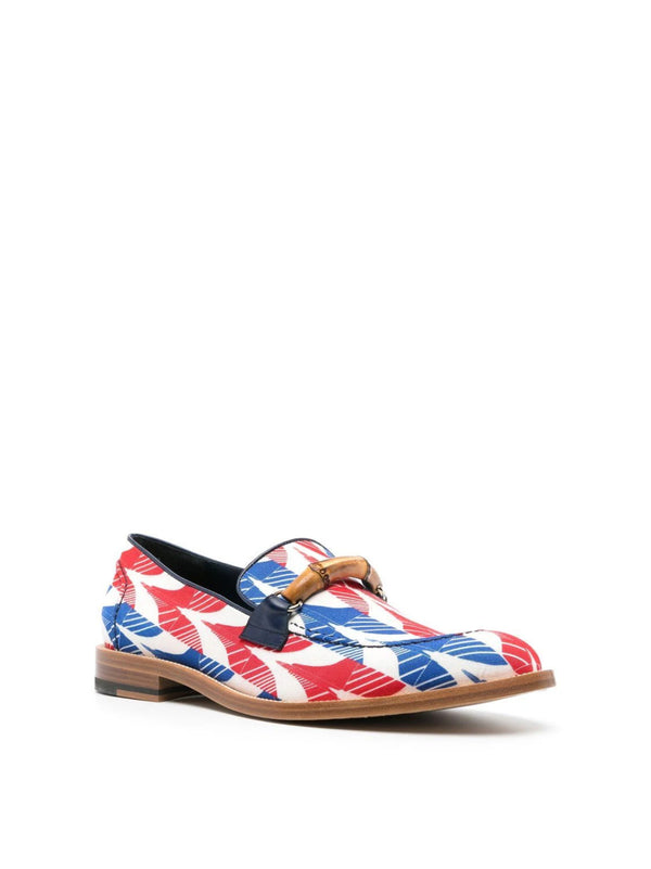 Casablanca Houndstooth Envelope Loafer — Multicolor