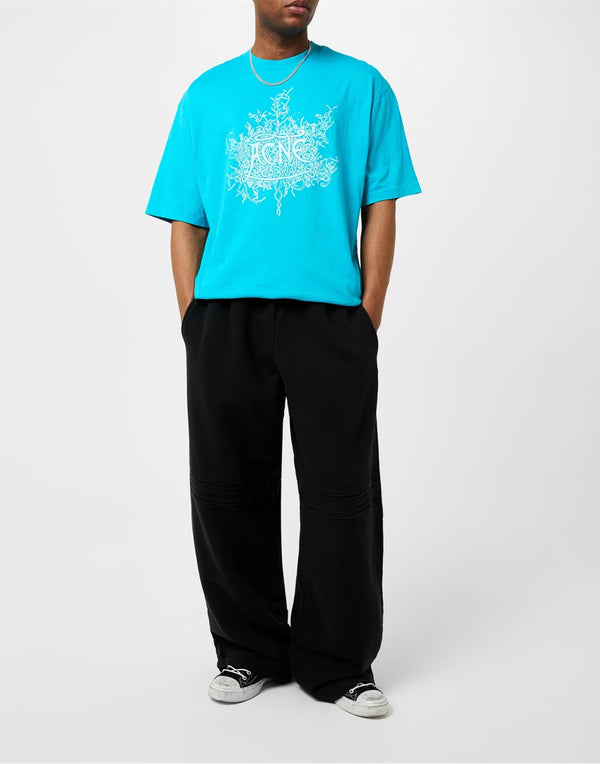 Acne Studios Devil Logo T-Shirt — Blue