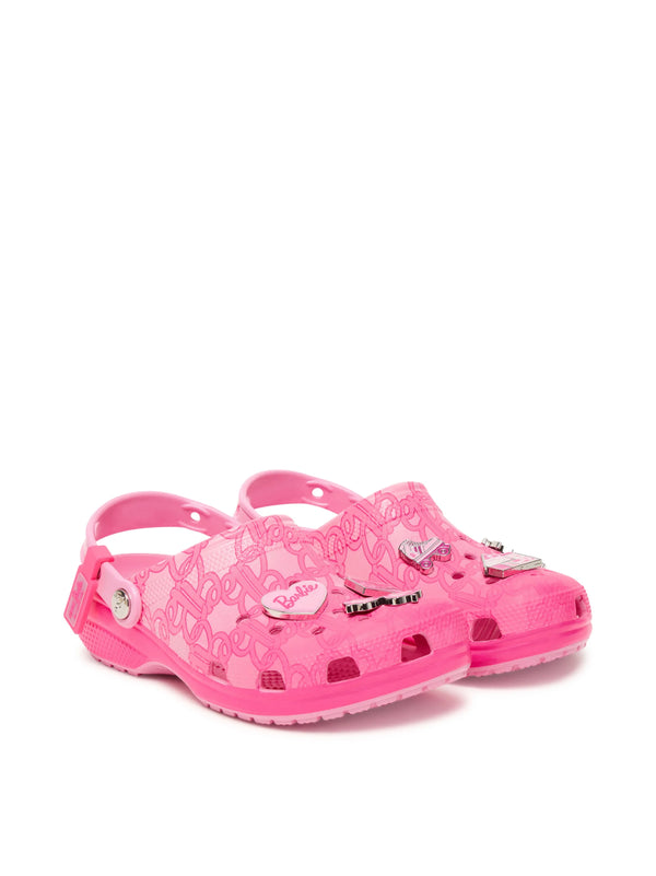 Crocs Mattel Barbie Collaboration Clogs — Pink