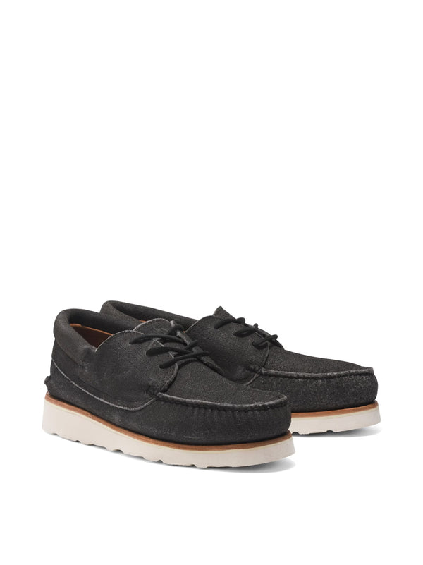 Timberland 3 Eye Wedge Vibram Lace-Up Boat Shoe — Gray