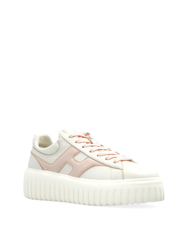 Hogan H-Stripes Logo Sneaker — White