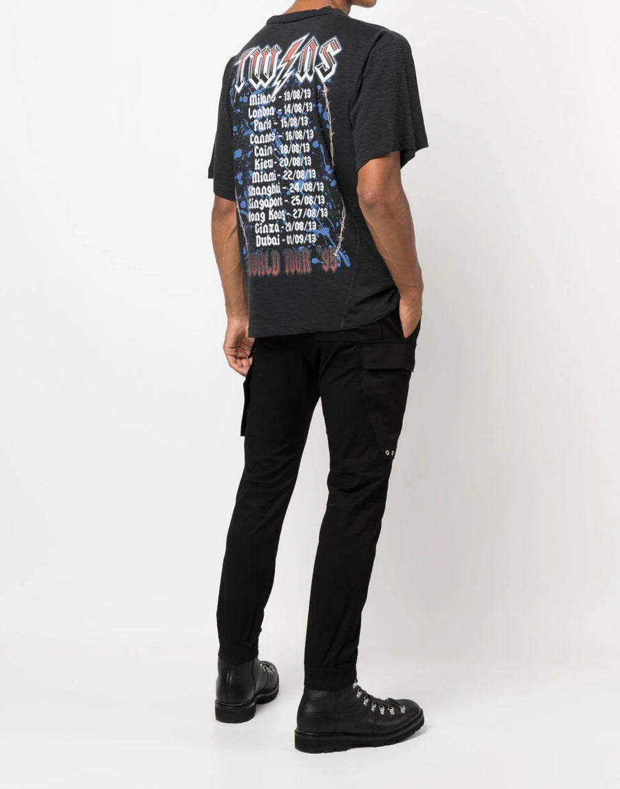 Dsquared2 Logo-Printed T-Shirt — Grey