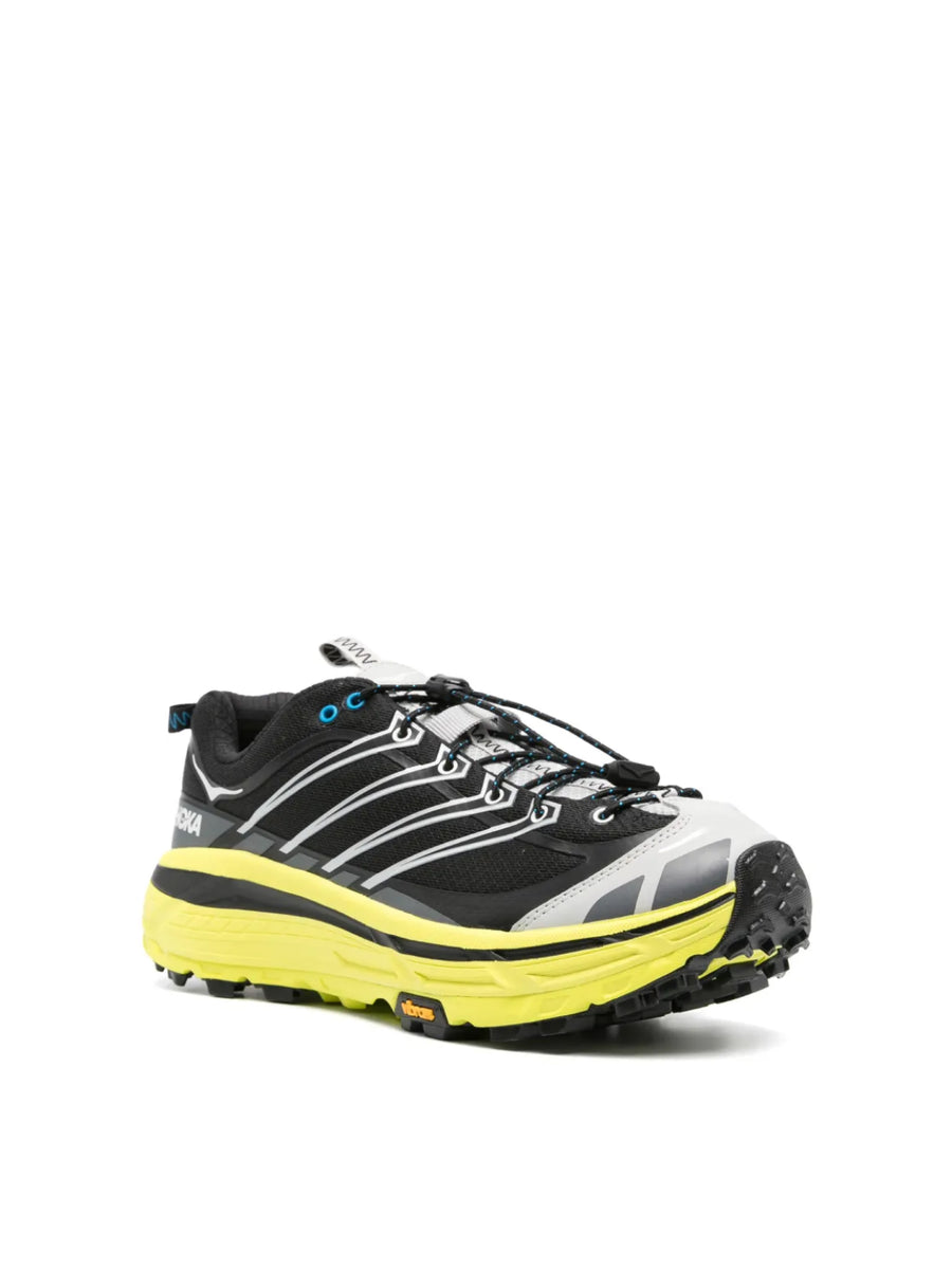 Hoka One One Mafate Three Sneakers — Black