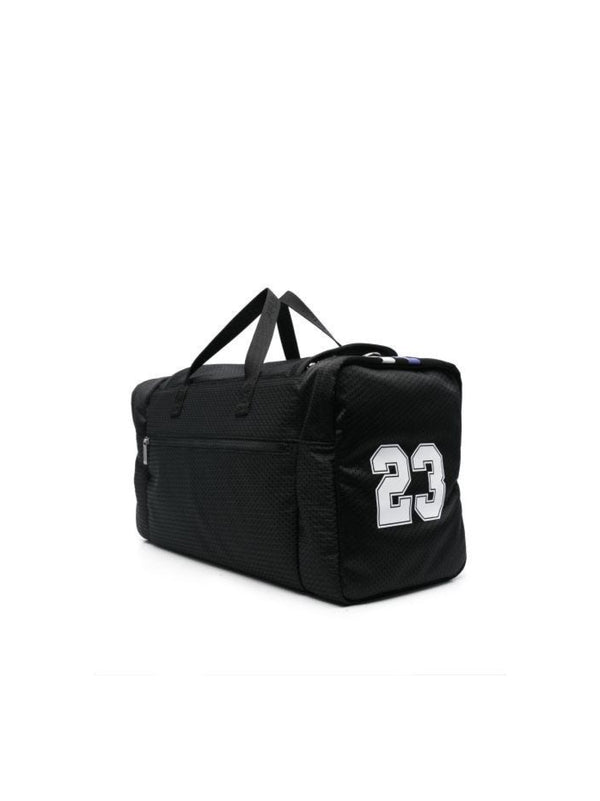 Off-White Baseball Logo Duffle Bag — Black
