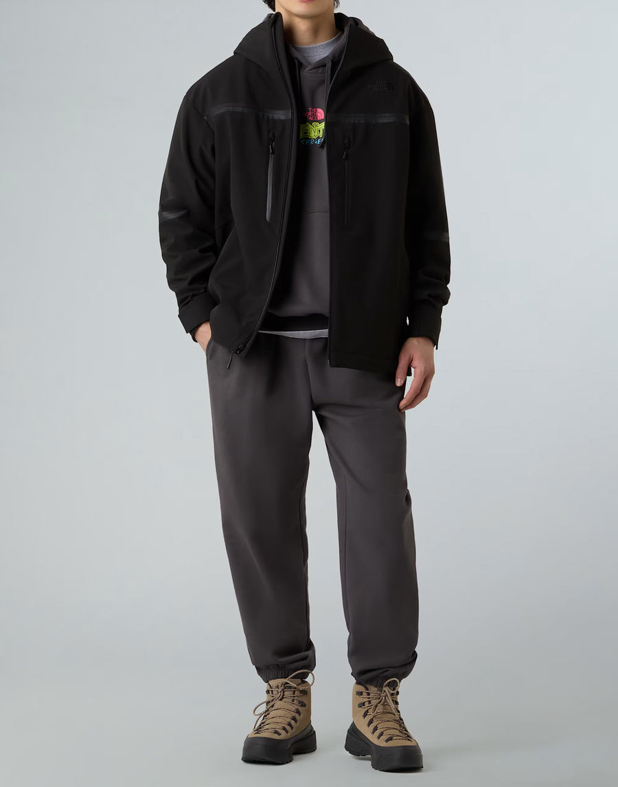The North Face Softshell Hoodie Jacket — Black