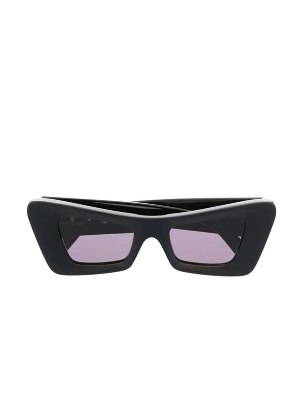 Off-White OERI027S22PLA0011007 Arrow Logo Sunglasses — Black