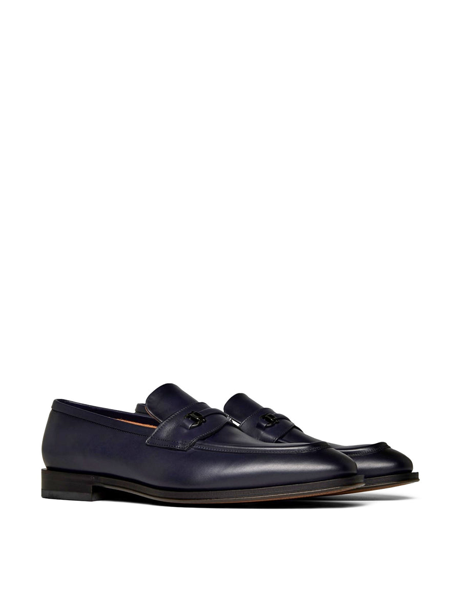 Ferragamo Desmond Gancini Loafer — Midnight