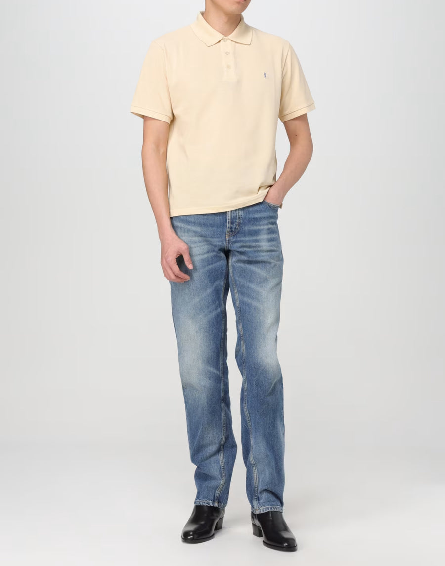 Saint Laurent Cassandre Polo — Yellow