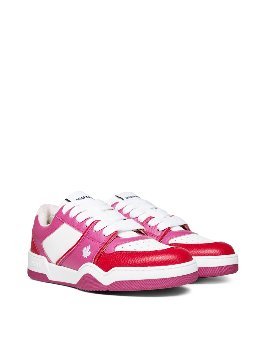 Dsquared2 Leaf Logo Sneakers — Multicolor