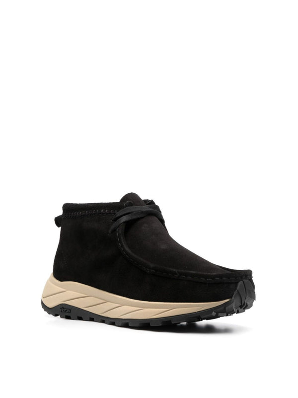 Clarks Wallabee Eden Desert Boot — Black