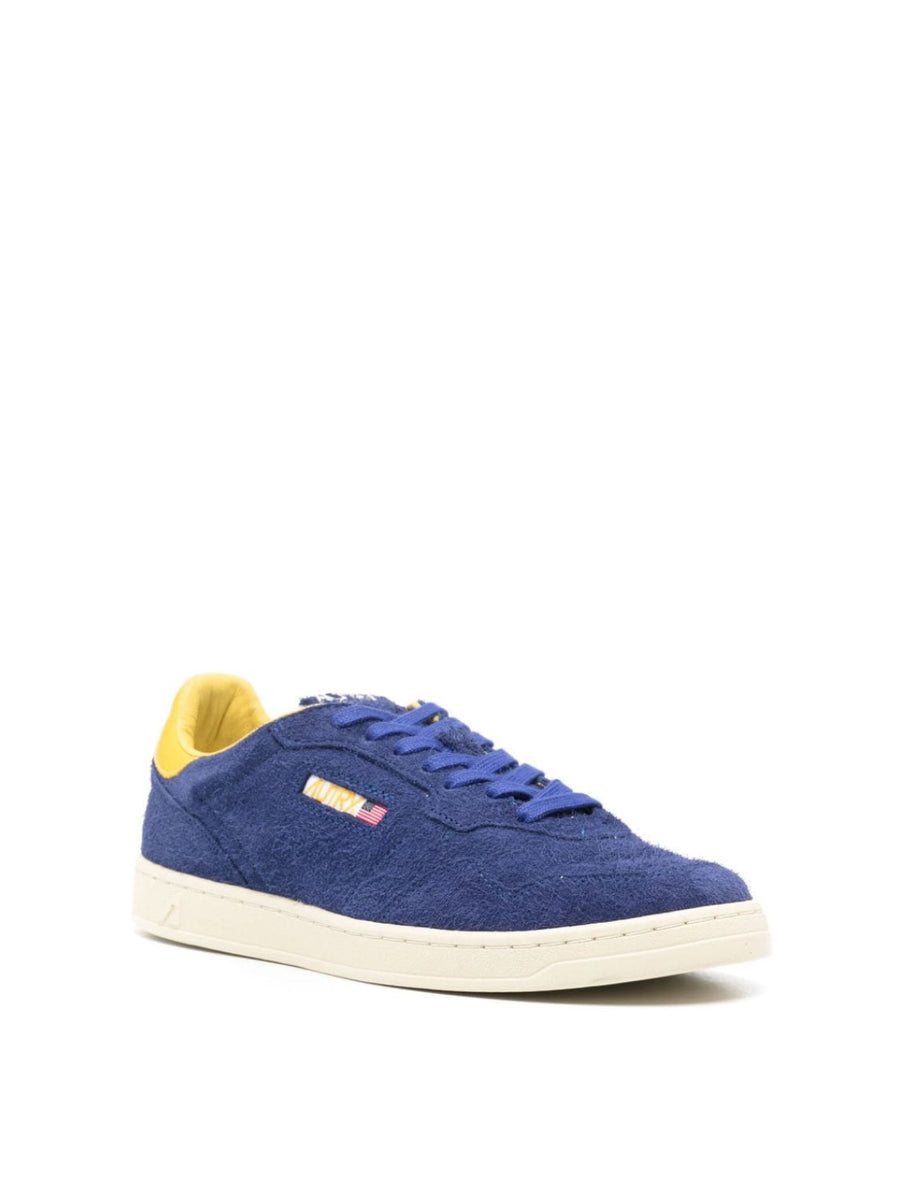 Autry Medalist Flat Low Sneaker — Blue