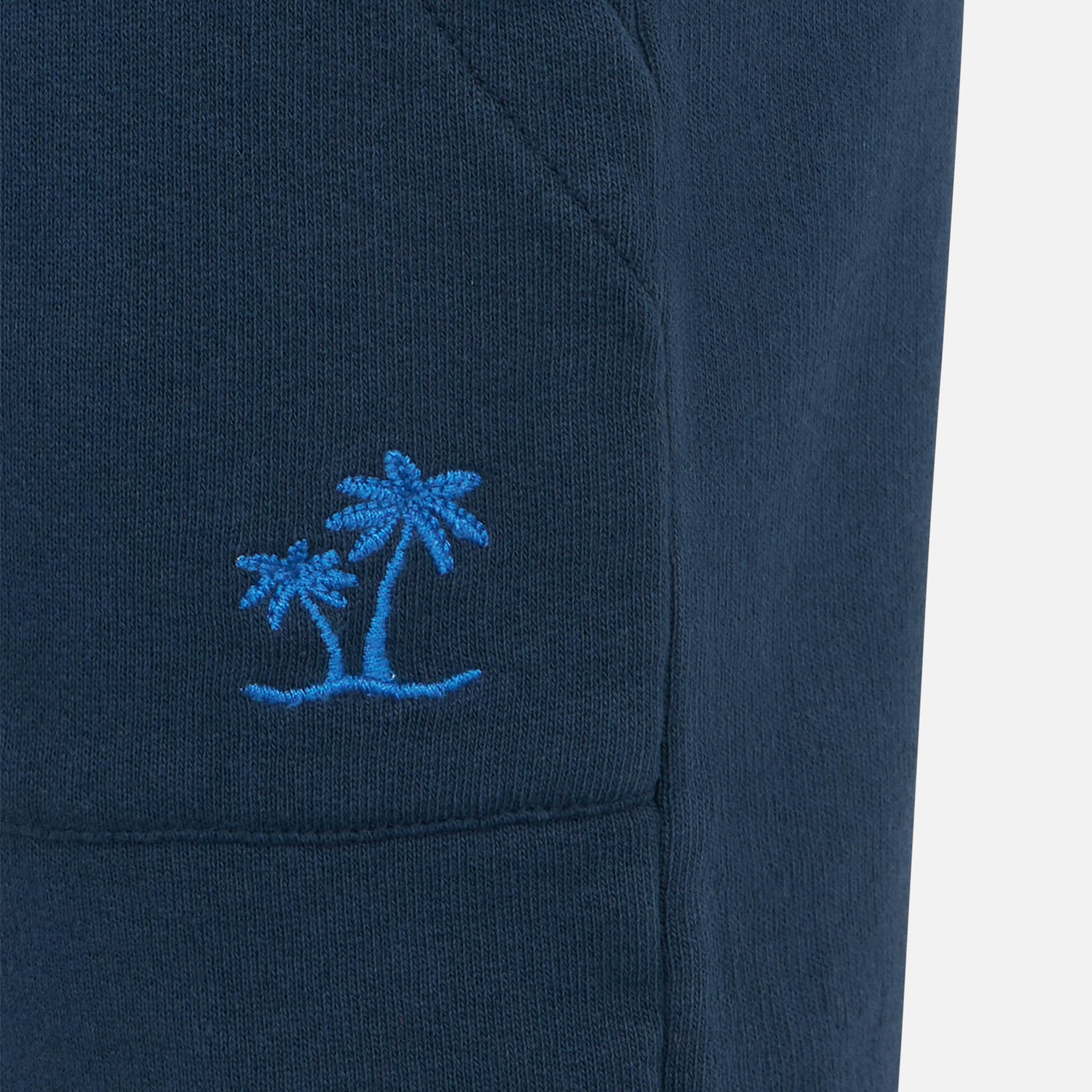 Boy Cotton Navy Blue Bermuda Short Pant