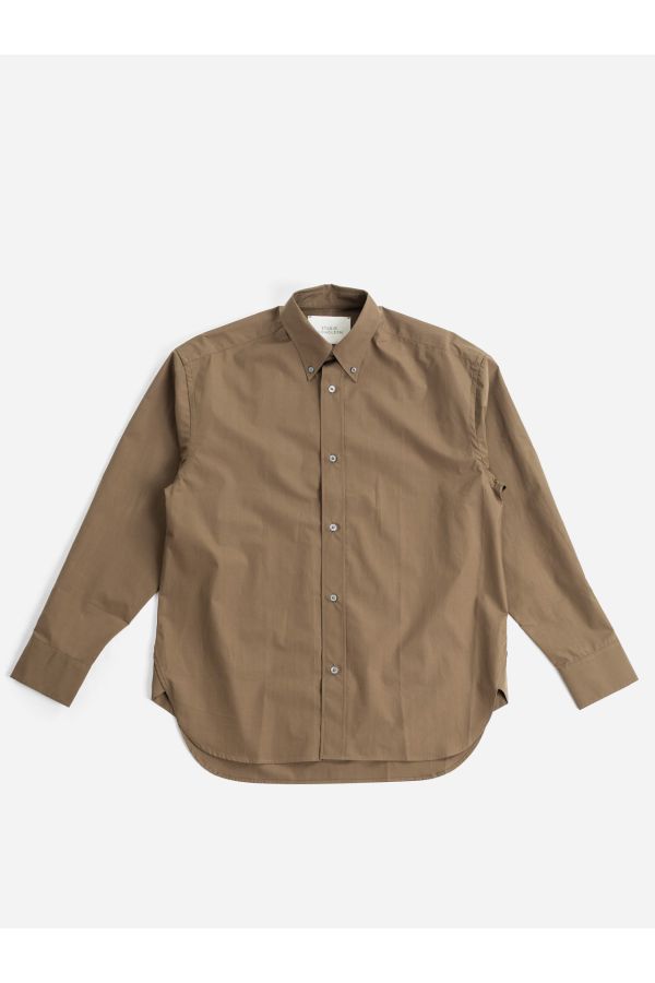 Studio Nicholson Cotton shirt in beige