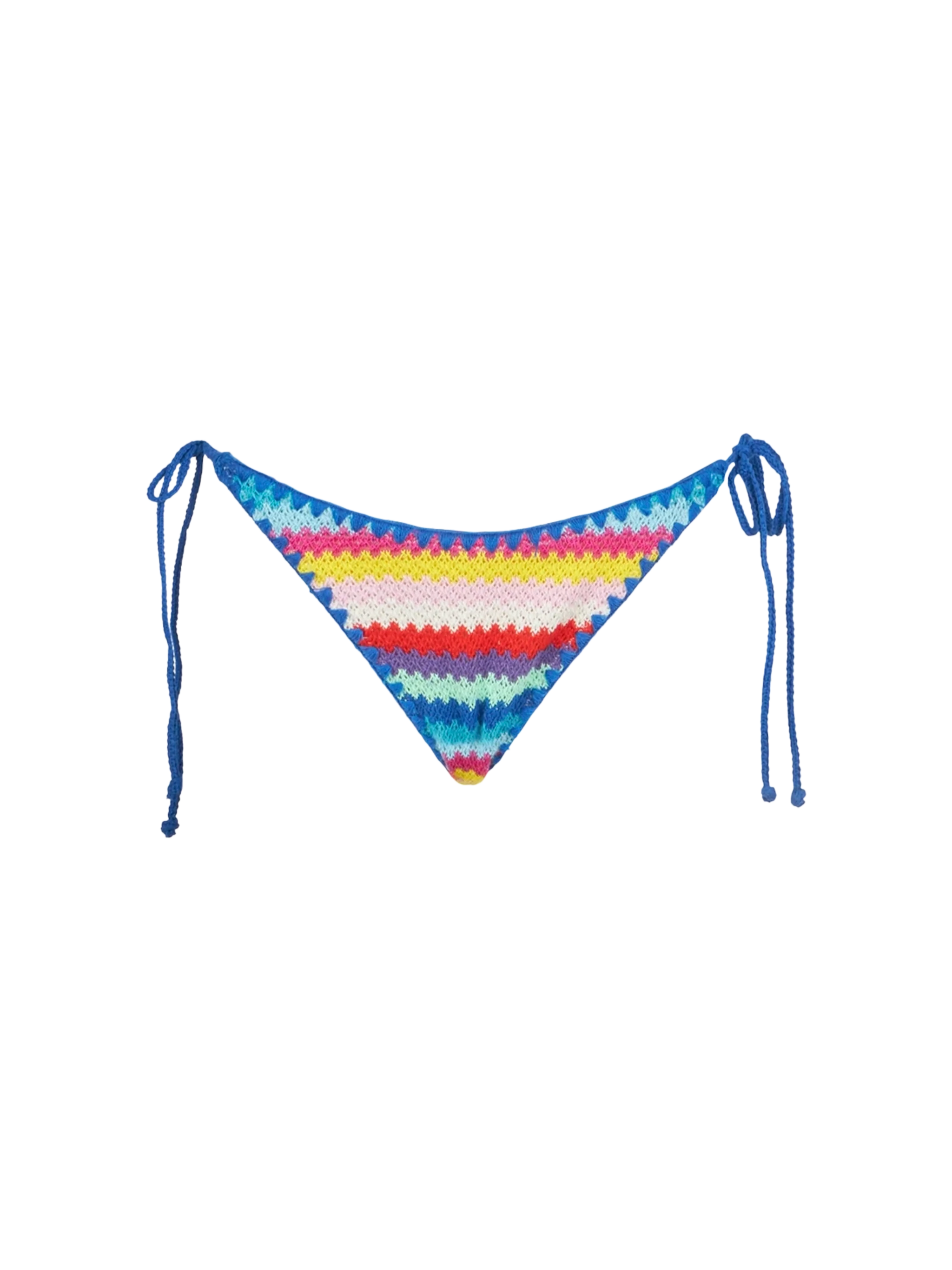 Multicolor Crochet Marielle Swim Briefs Bottom
