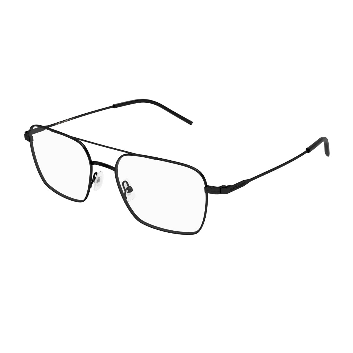 Saint Laurent SL 888 Linea Logo 001 Black Nero Metal Occhiali Da Vista