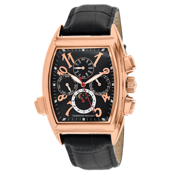 Christian Van Sant Stainless steel case watch in rose gold