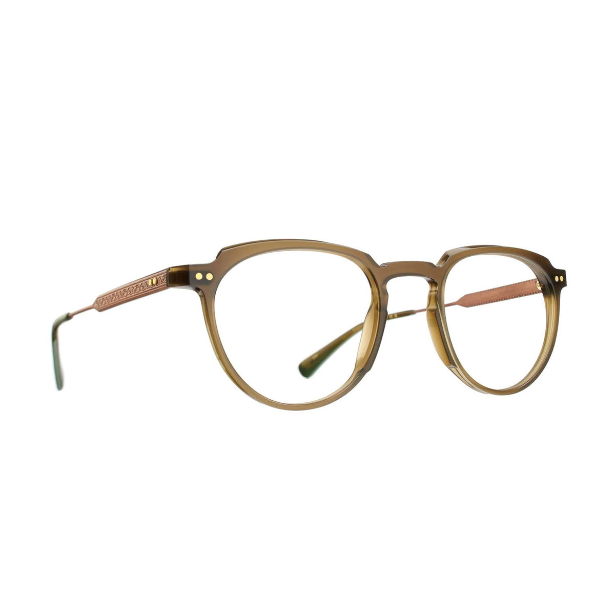 Talla Coppede 2 9096 Verde Oliva Acetate Occhiali Da Vista