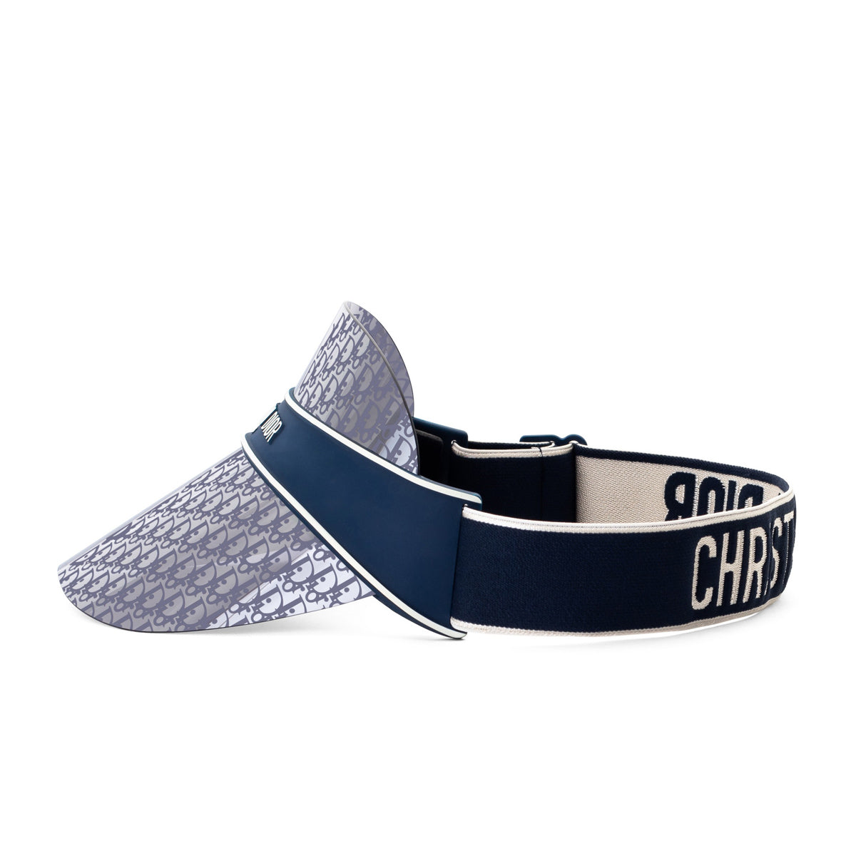 Dior DiorClub V1U 31b8 Blu Opaco Injected Occhiali Da Sole