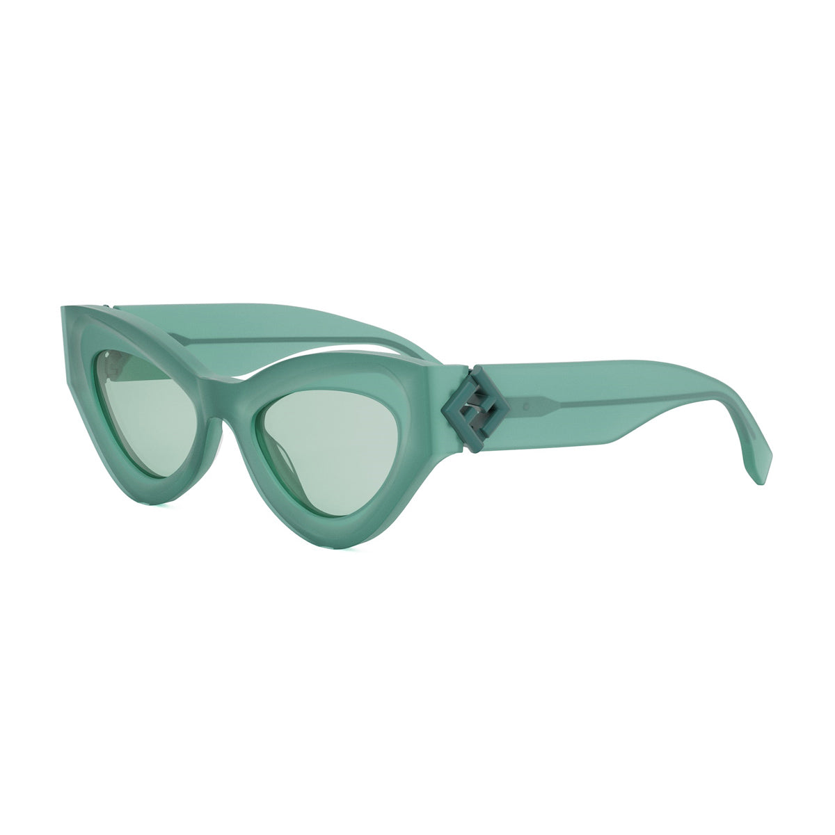 FE40146I 95N Verde Chiaro Acetate Occhiali Da Sole