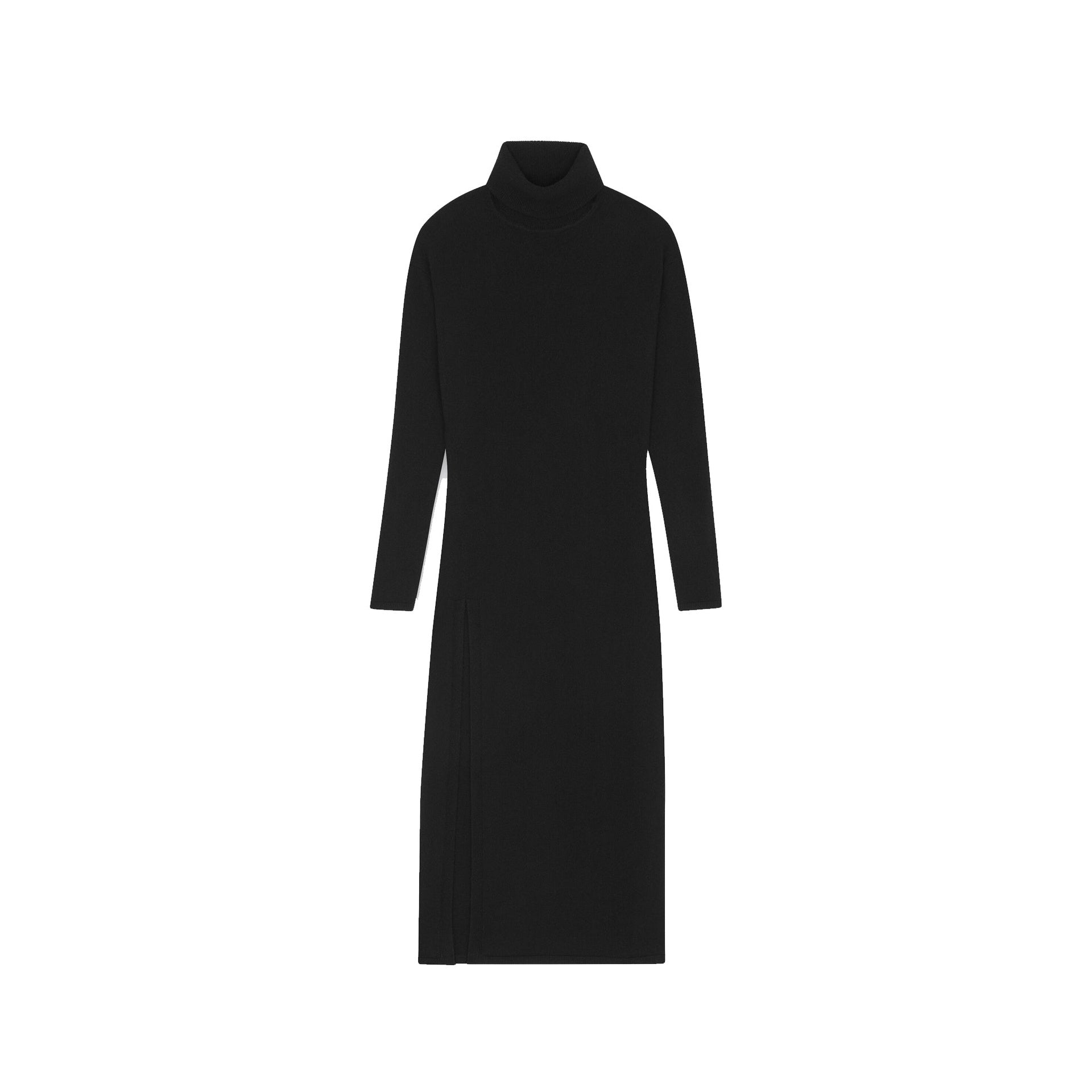 Cashmere Dress Black
