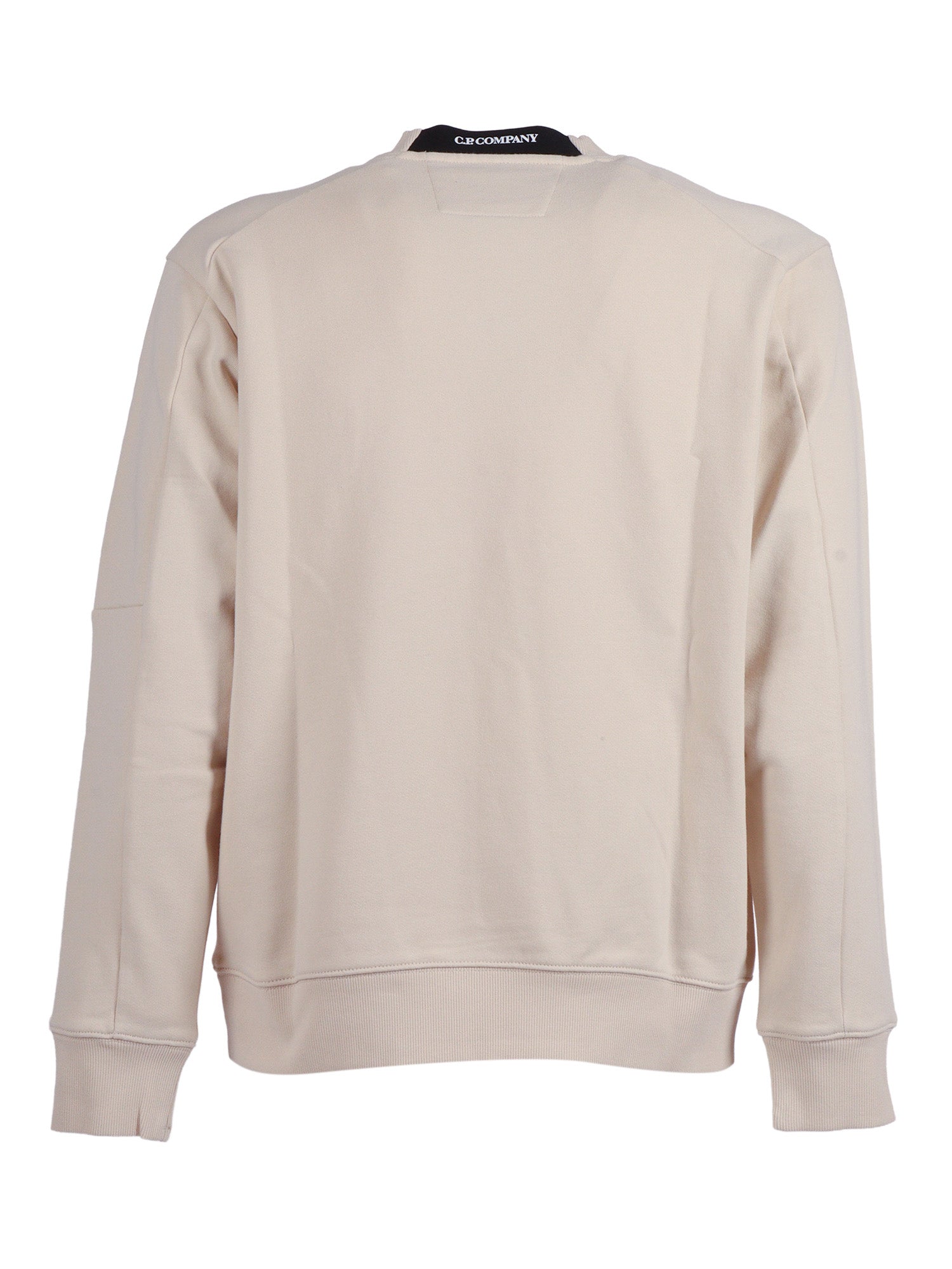 Sweatshirts - Crew Neck Grey Cotton Sweatshirt