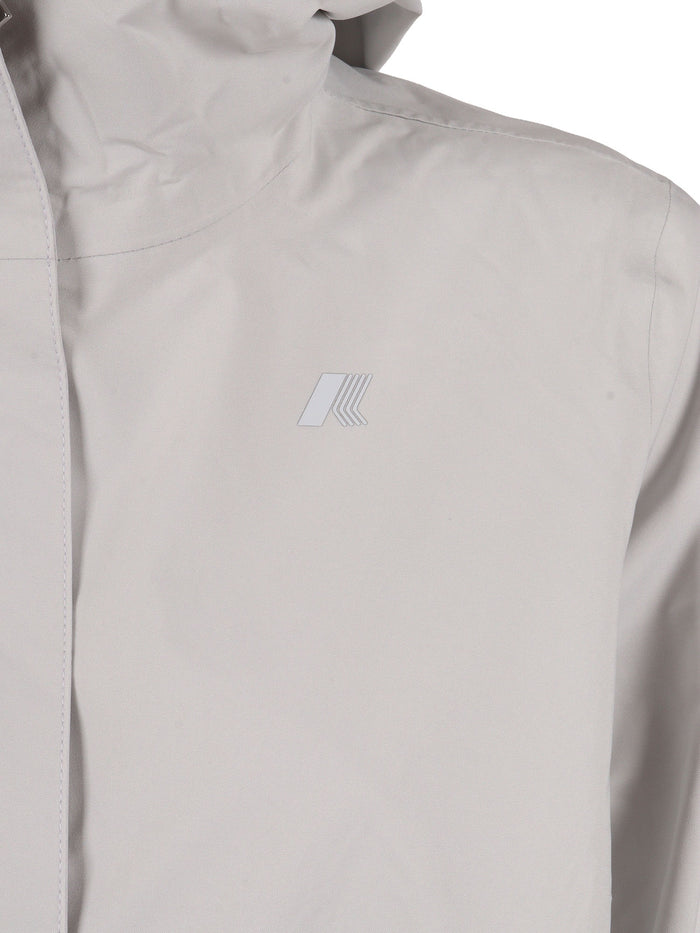 MARGUERITE STRETCH DOT JACKET Grey Giubbino Corto