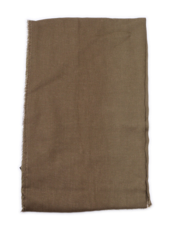 Ginevra 135X195 scarf Brown Modal Silk