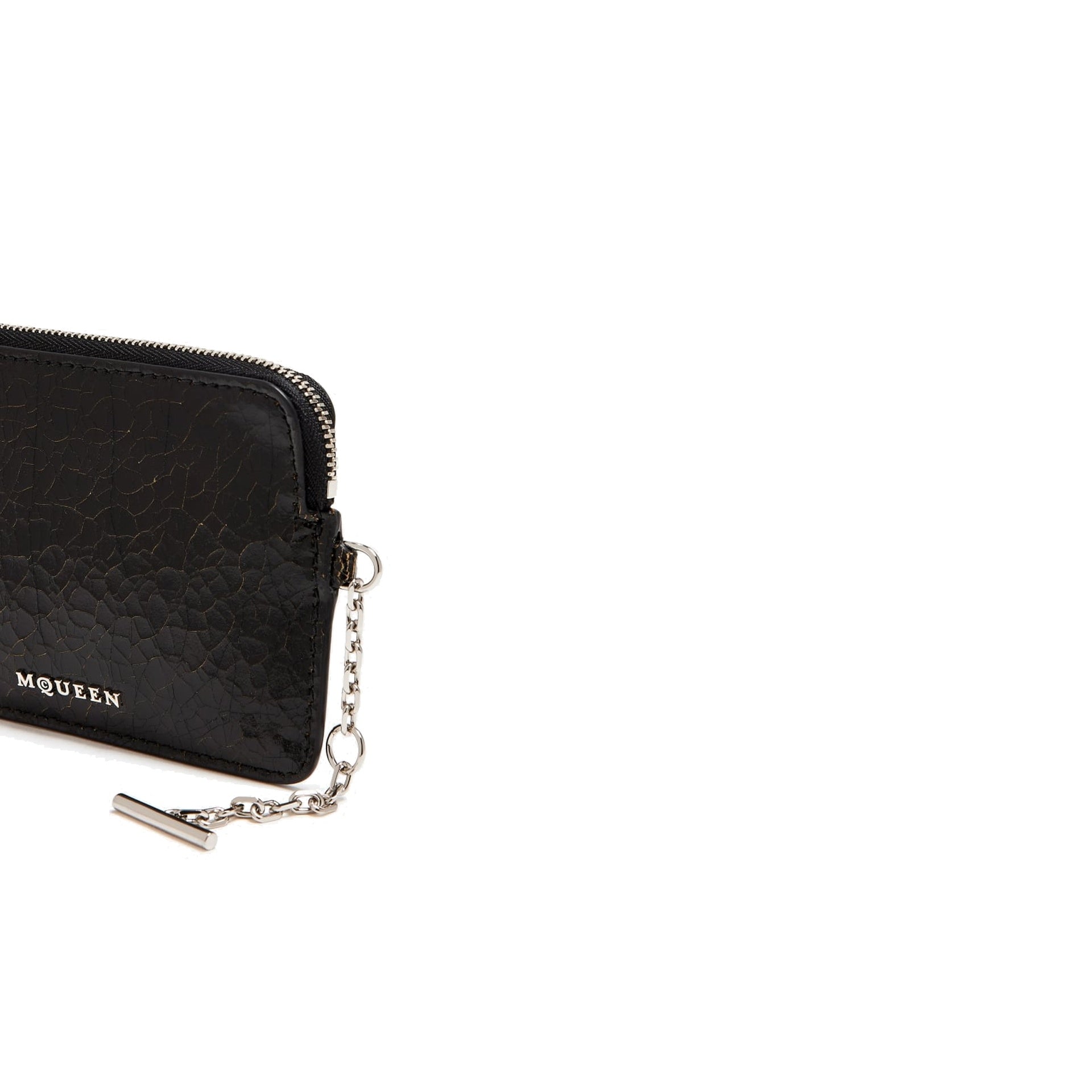 Sling Pip Coin Pouch Black Calf Leather