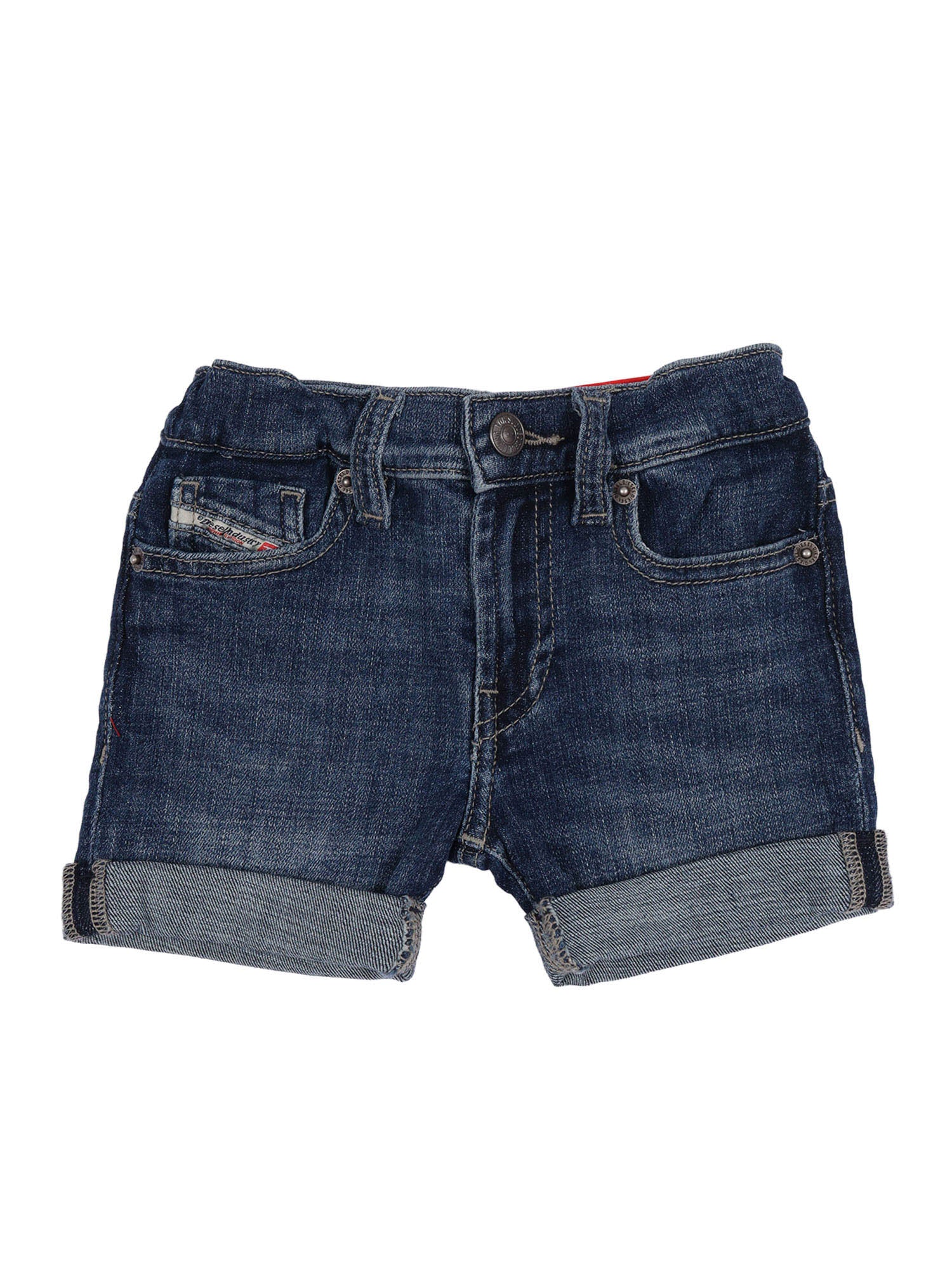 Short pants Blue Cotton Elastane Bermuda