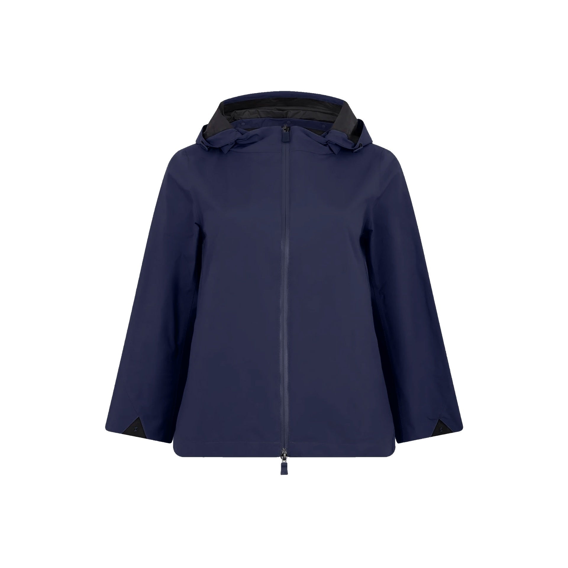 Herno Hooded Waterproof Jacket Blue Polyester