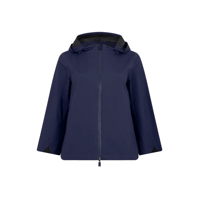 Herno Hooded Waterproof Jacket Blue Polyester