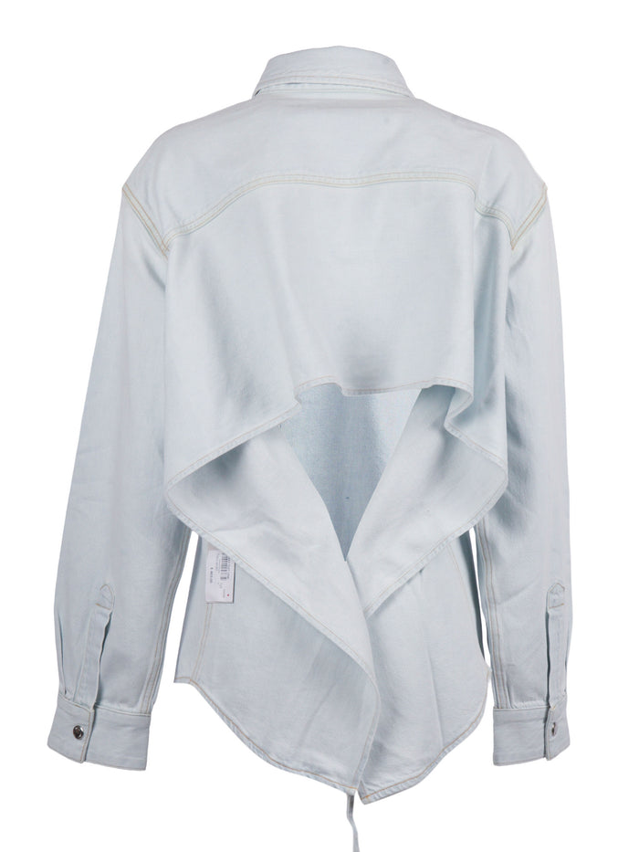 Theo Shirt Light Blue Cotton Pc Recycled