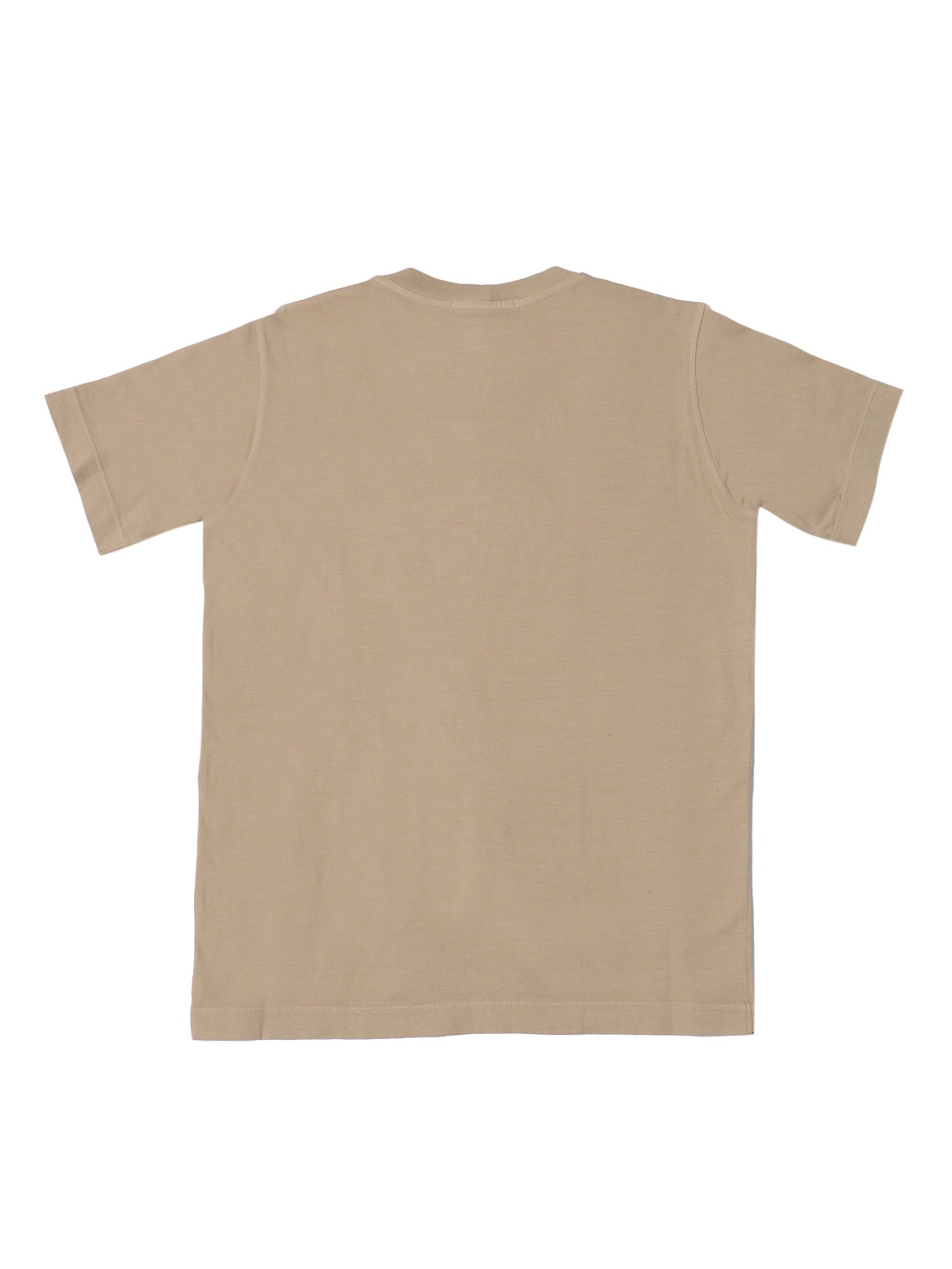 T-SHIRT Beige Cotton Short Sleeves