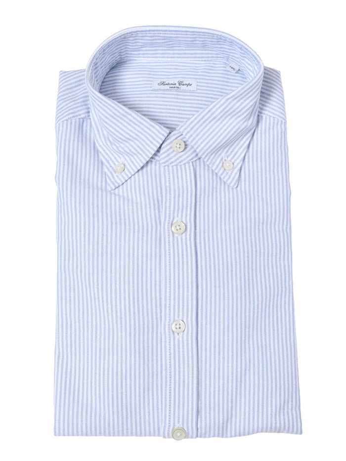 Button-down shirt Light Blue Cotton