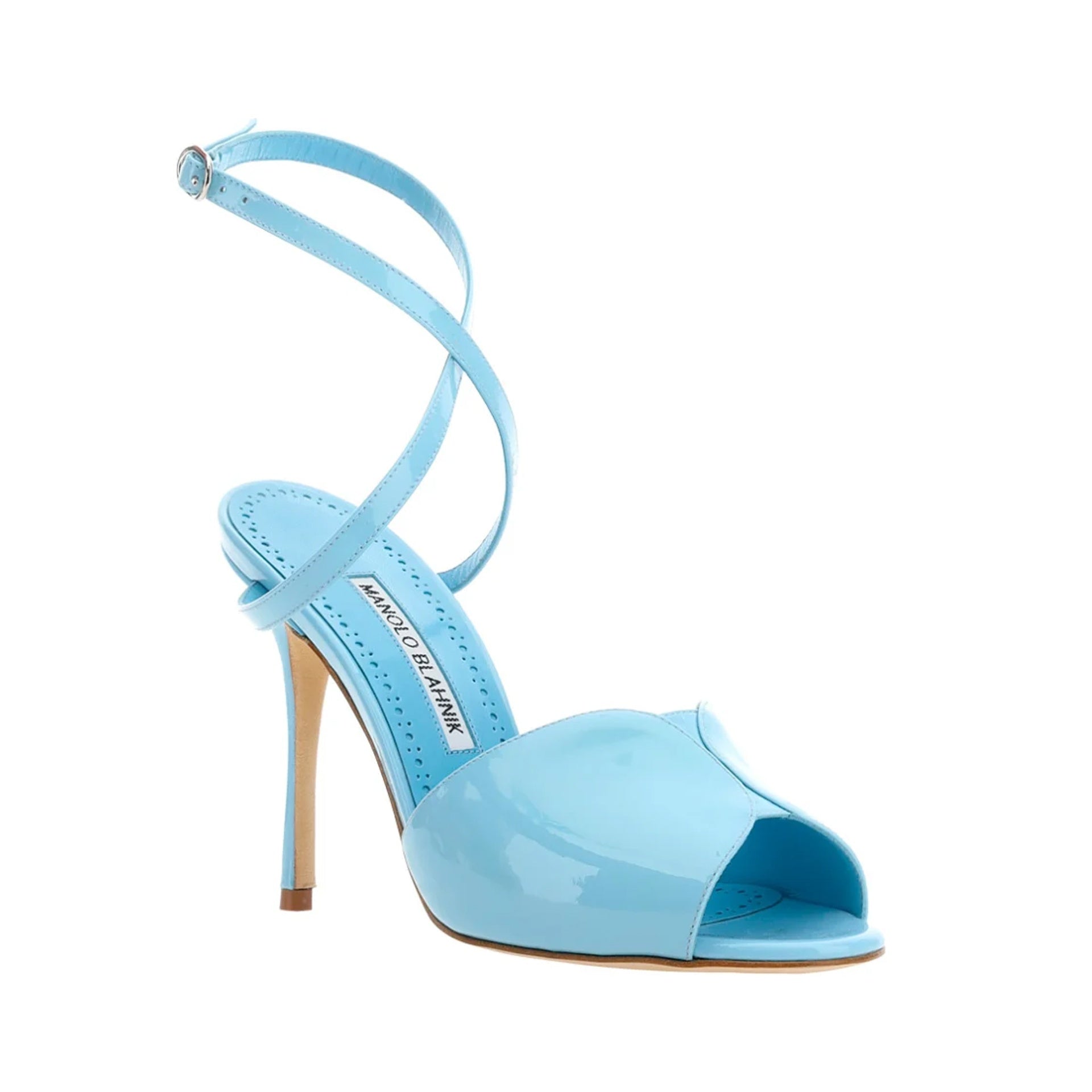 Hourani 105 Sandals Blue Calf Leather