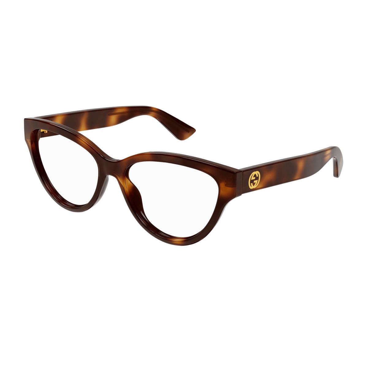 Gucci GG1581O Linea GG LOGO 002 Havana Marrone Acetate Injected Occhiali Da Vista