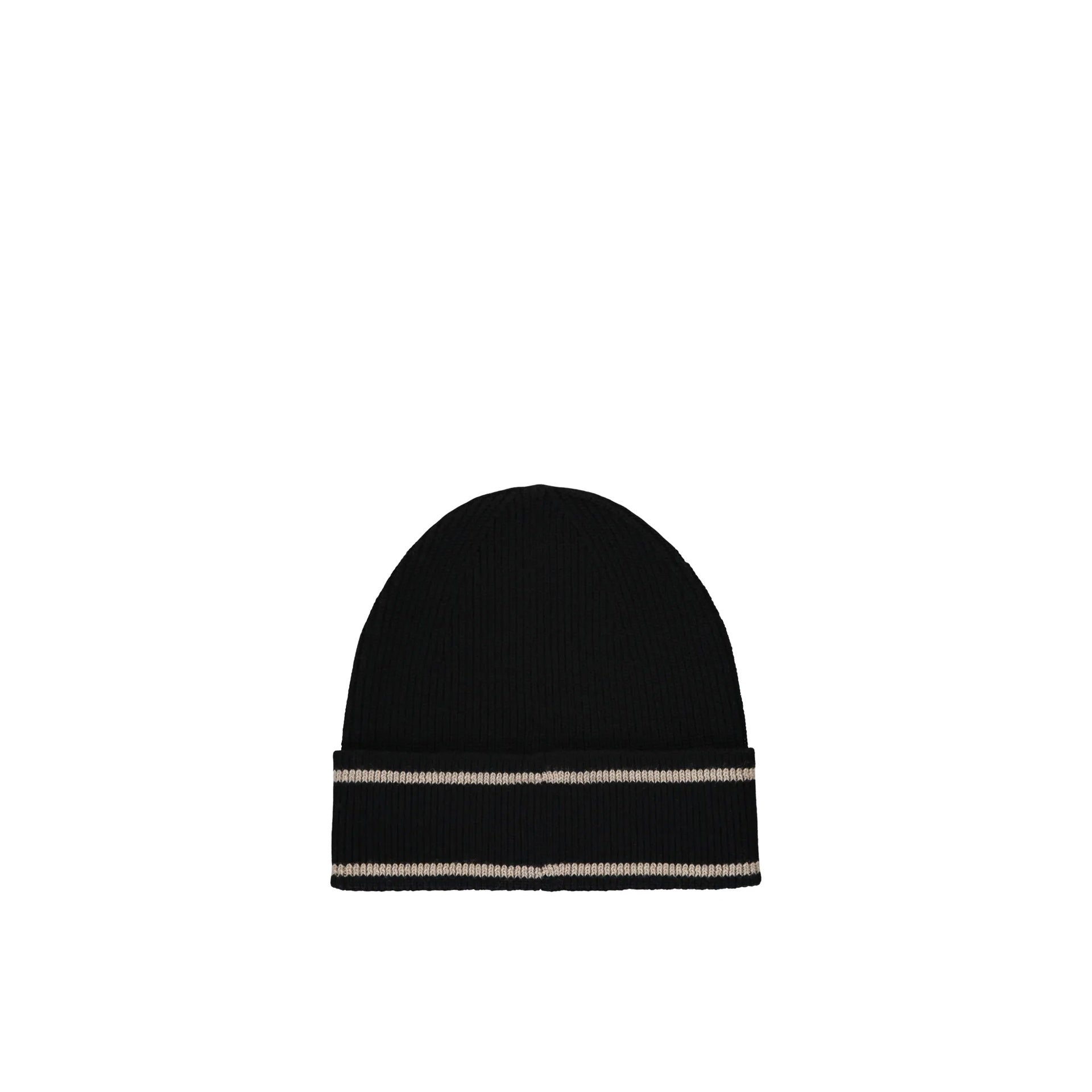 Balmain Wool Hat Black Merino