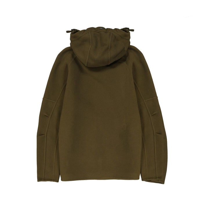 Herno Wool Jacket Green Polyamide
