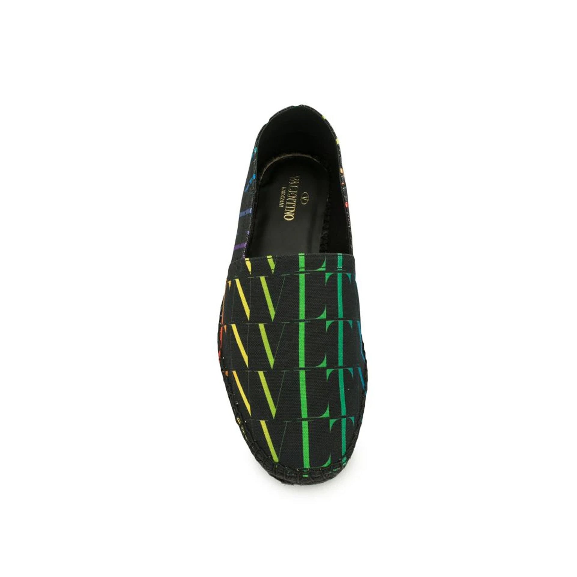 Garavani Vlnt Espadrillas Black Canvas