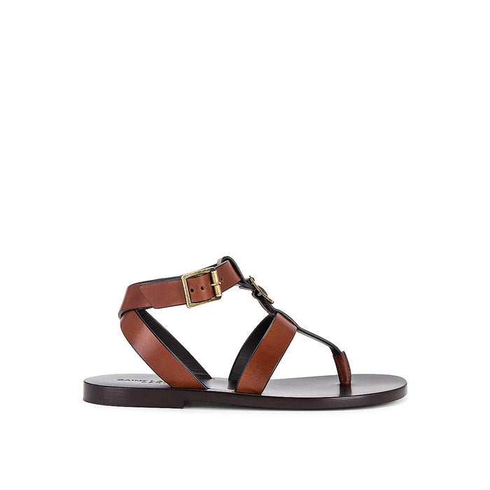 Hardy Leather Sandals Brown Calf
