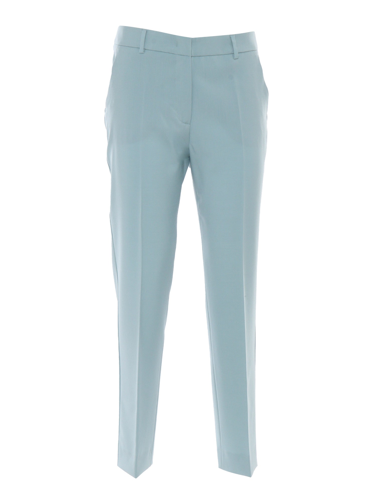 CANON Long trouser Green Virgin Wool Ovis Aries Pant