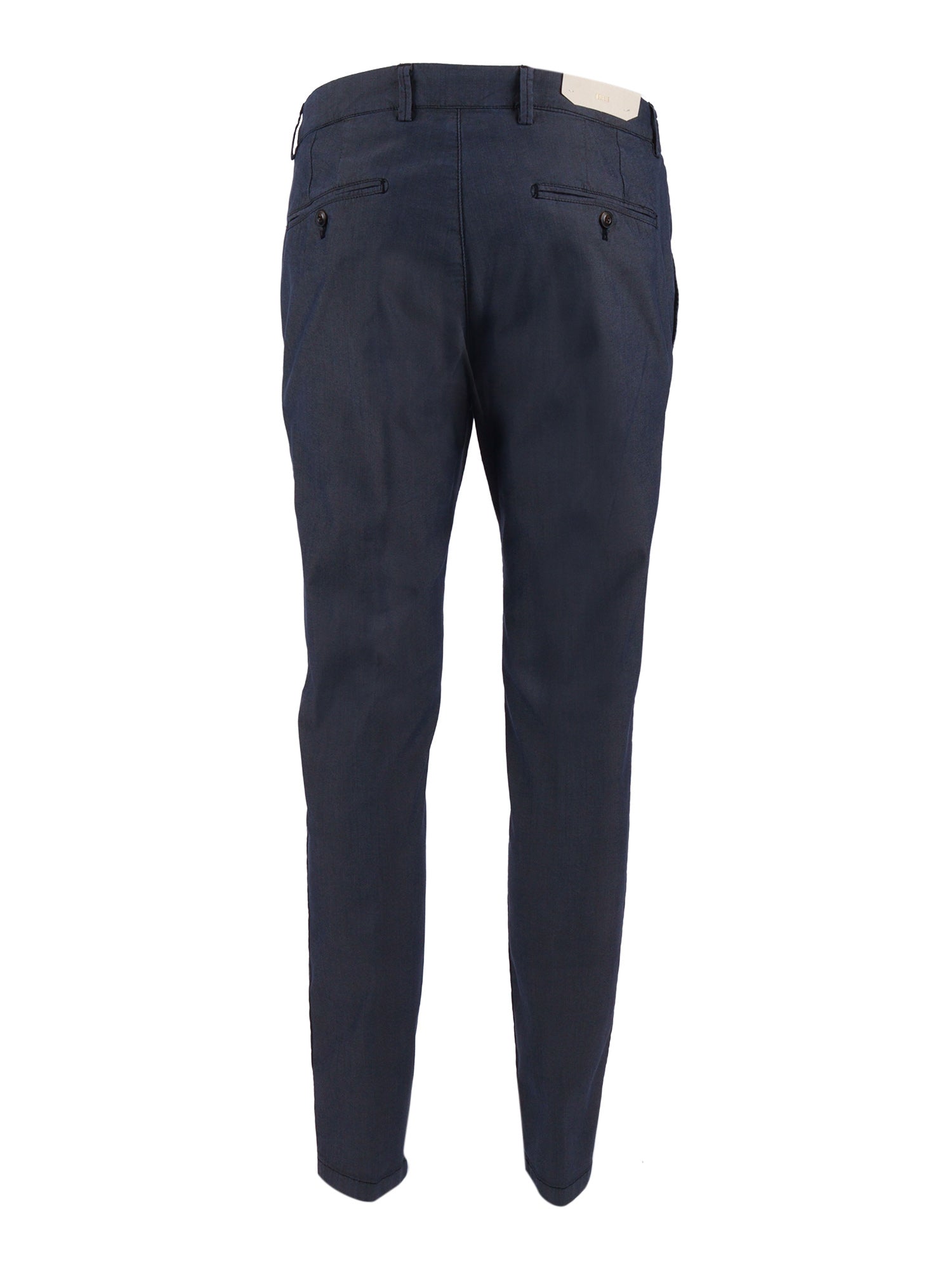 TROUSERS Blue Tencel Polyester Spandex Pant
