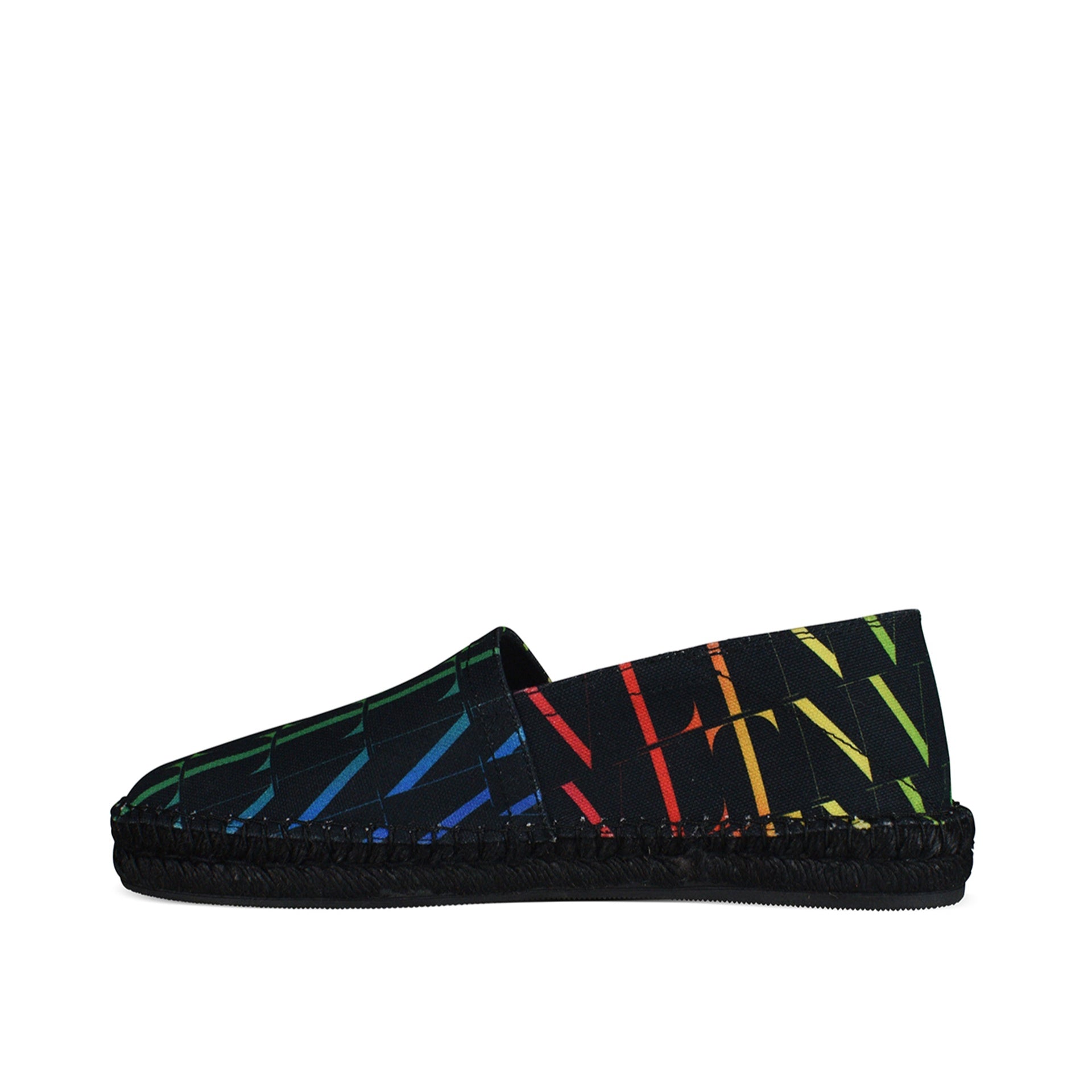 Garavani Vlnt Espadrillas Black Canvas