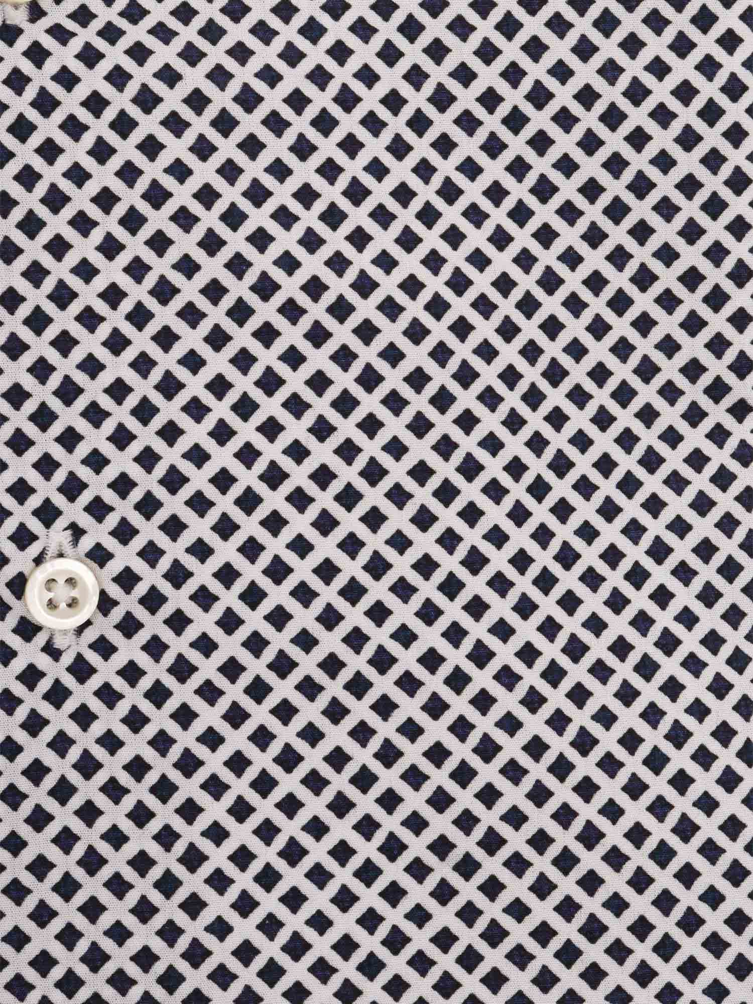 Mens Shirt Blue Cotton
