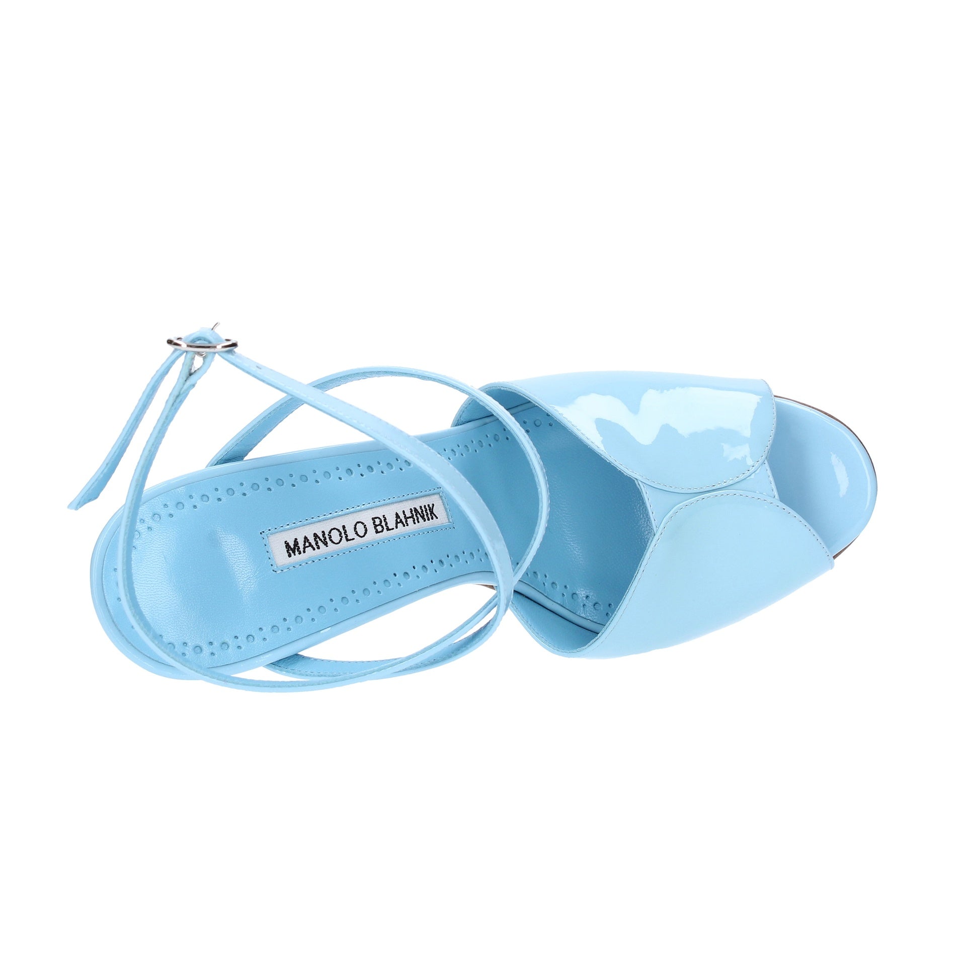 Hourani 105 Sandals Blue Calf Leather
