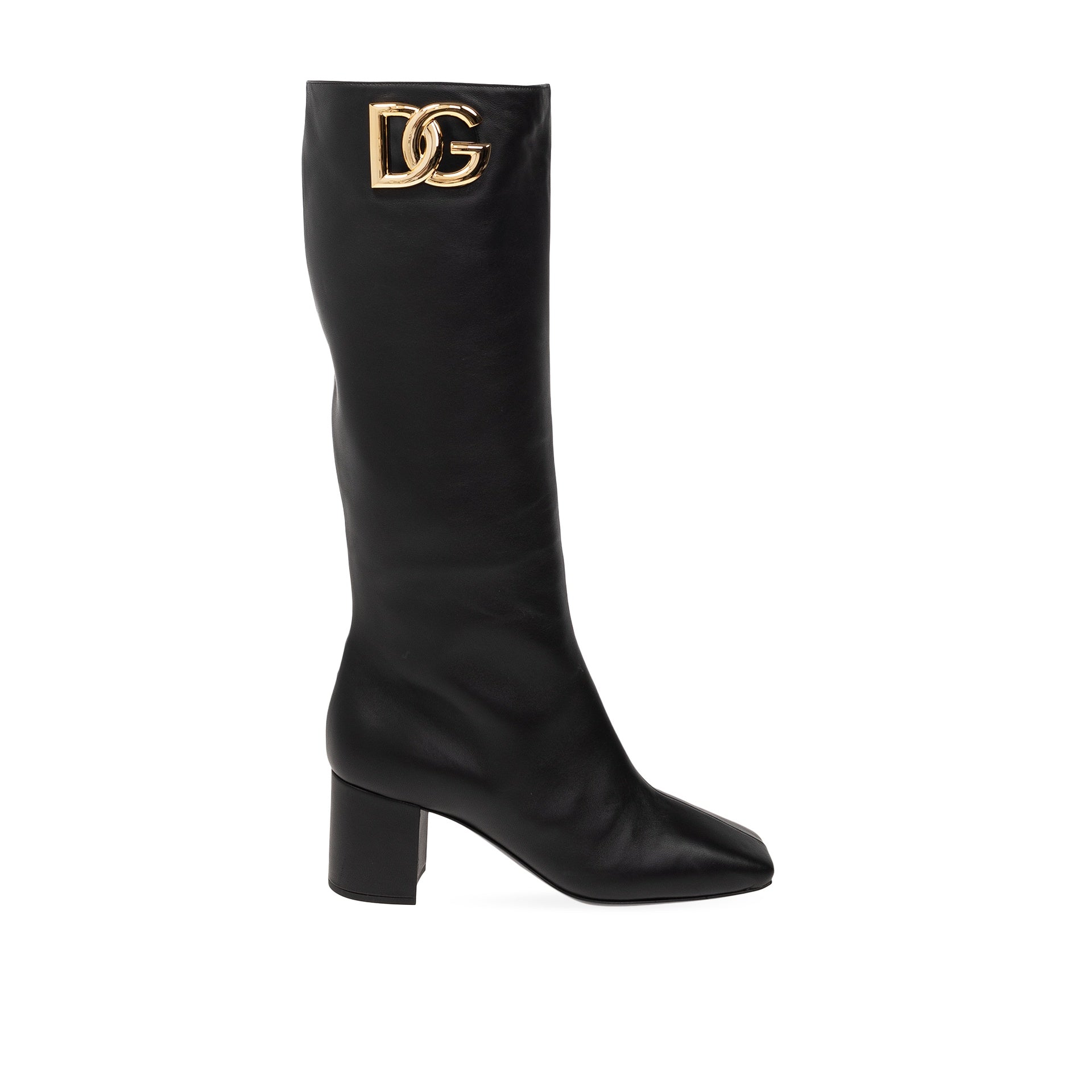 Leather Boots Black Calf